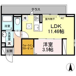 ジョイアス　スマート西条の物件間取画像